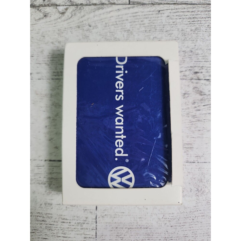 NEW Volkswagen "Drivers Wanted" Playing Cards Deck VW Promo Poker Sealed